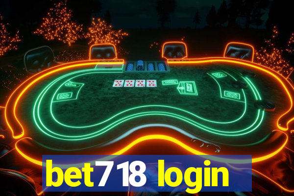 bet718 login